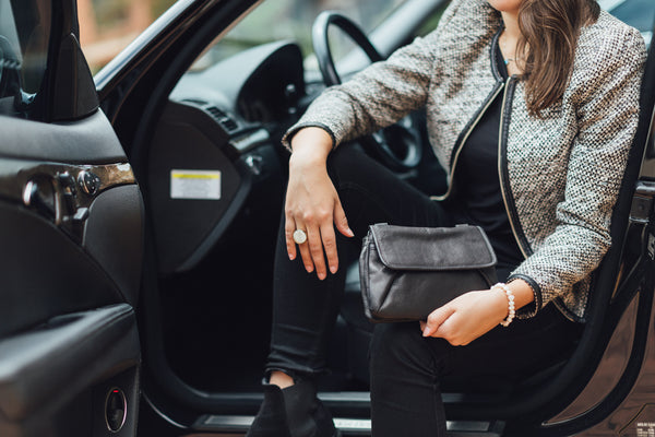 Piel Leather RAINBOW CROSSBODY BAG/CLUTCH