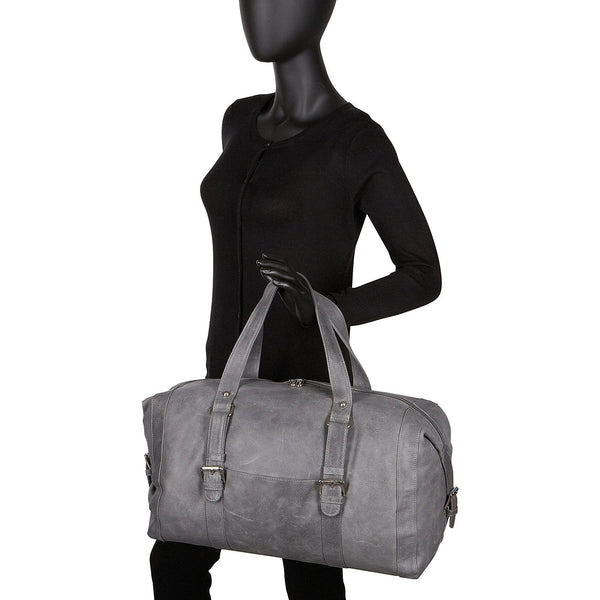 Piel Leather SATCHEL WITH BUCKLES