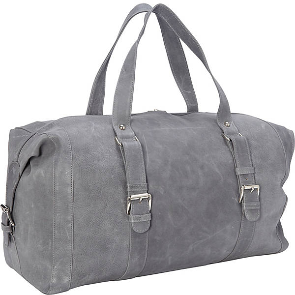 piel leather SATCHEL WITH BUCKLES