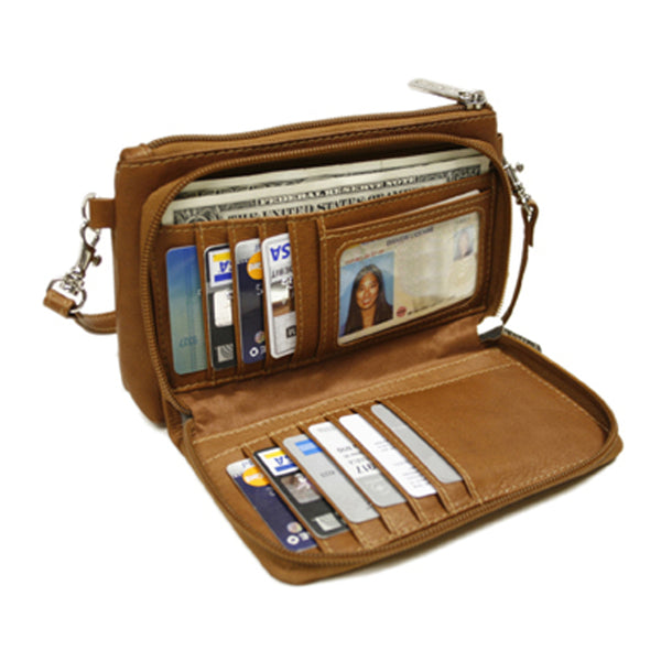 Piel Leather SHOULDER BAG/WRISTLET