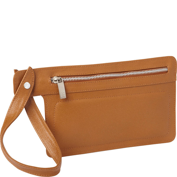 Piel Leather SKINNY LEATHER ORGANIZER WRISTLET
