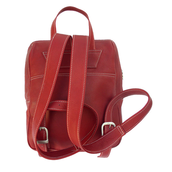 Piel Leather SLIM FRONT POCKET BACKPACK