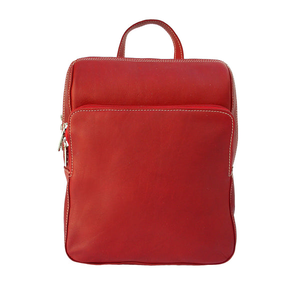 Piel Leather SLIM FRONT POCKET BACKPACK