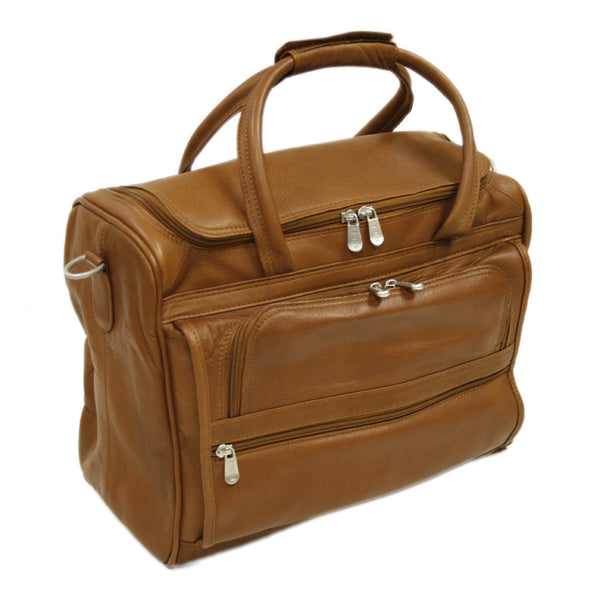 piel leather SMALL COMPUTER CARRY-ON BAG
