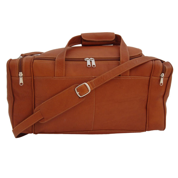 piel leather SMALL DUFFEL BAG
