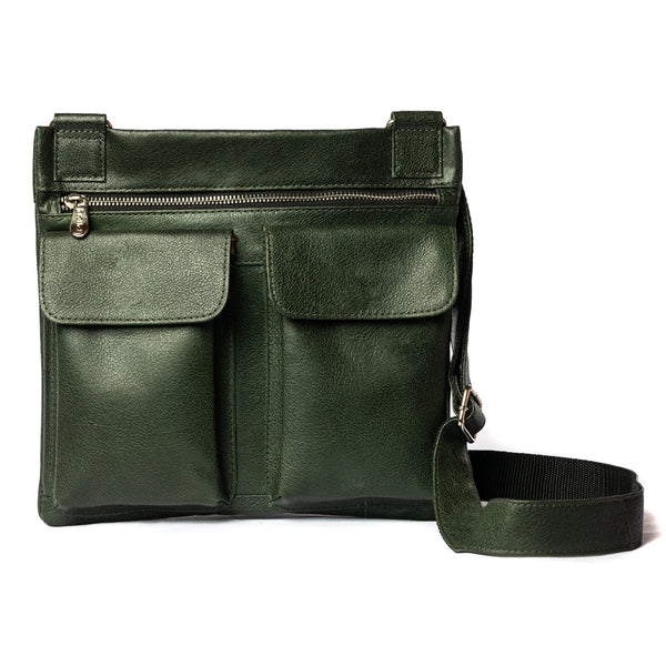 Piel Leather SMALL SHOULDER MAIL BAG