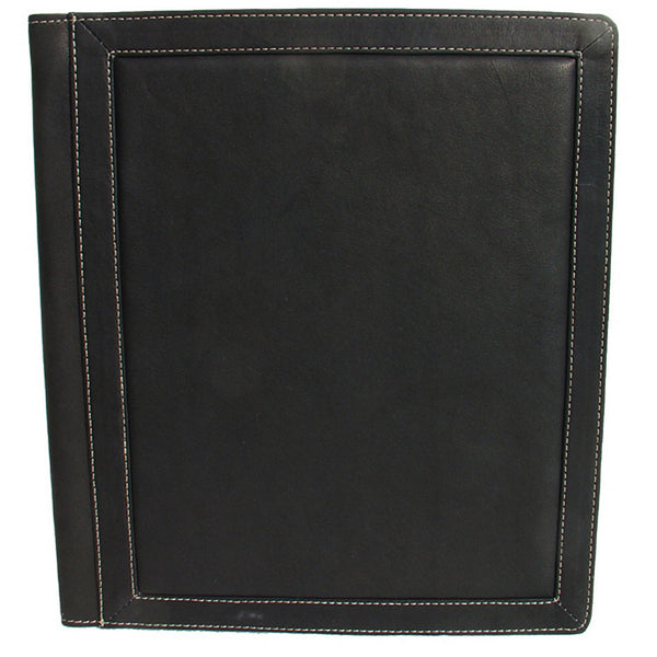 Piel Leather THREE-RING BINDER FOLDER