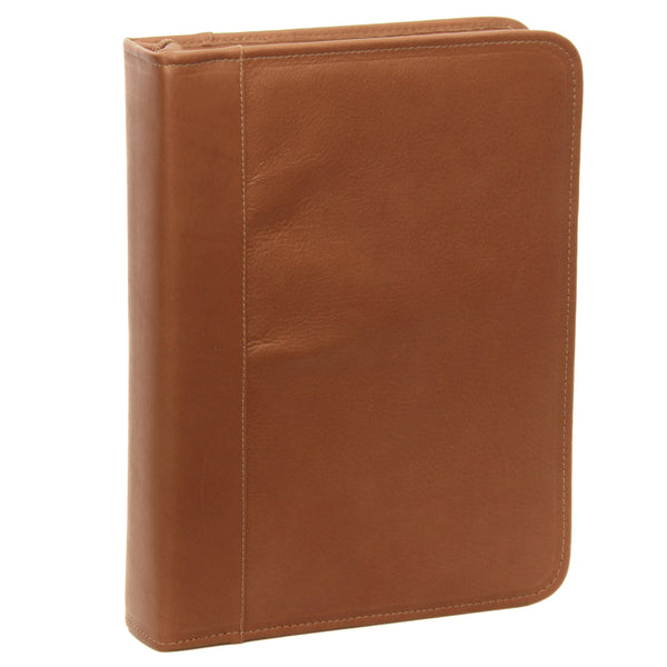Piel Leather THREE-RING BINDER