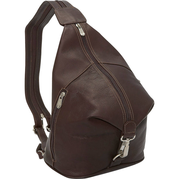 Piel Leather THREE-ZIP HOBO SLING