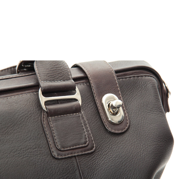 Piel Leather TOP FRAME CARRY-ON