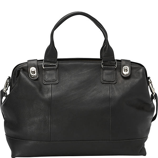 piel leather TOP FRAME CARRY-ON