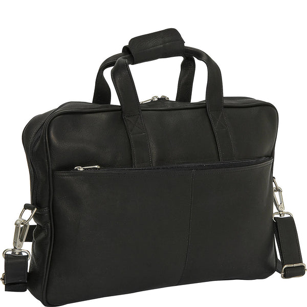Piel Leather TOP-ZIP PORTFOLIO