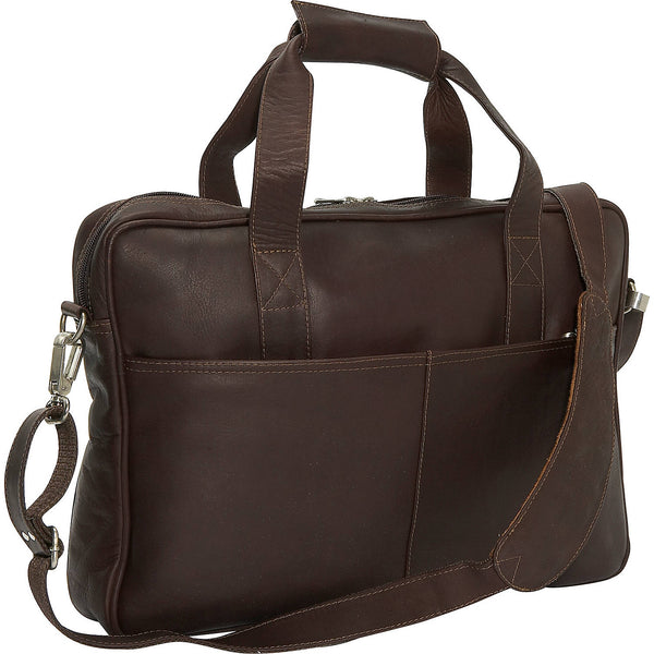 Piel Leather TOP-ZIP PORTFOLIO