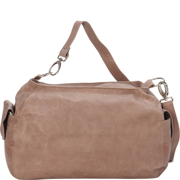 Piel Leather TOP-ZIP SHOULDER BAG/CROSS BODY HOBO