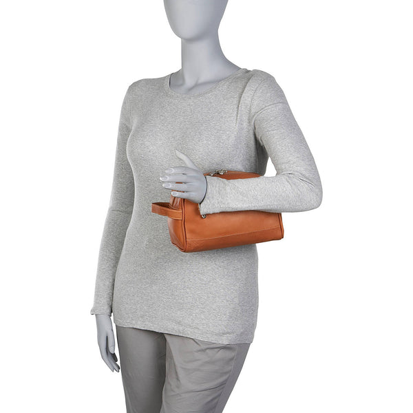 Piel Leather TOP ZIP TOILETRY KIT