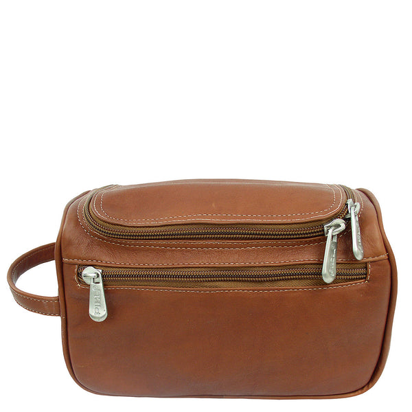 piel leather U-ZIP TOILETRY KIT