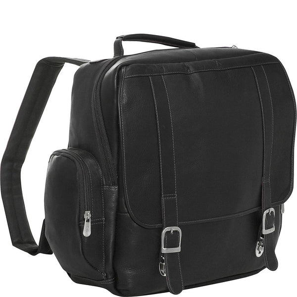 Piel Leather VERTICAL COMPUTER BACKPACK