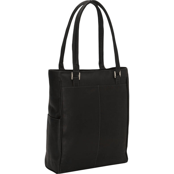 Piel Leather VERTICAL LAPTOP TOTE