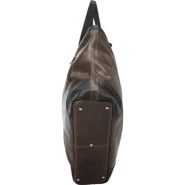 piel leather VINTAGE VERTICAL TOTE