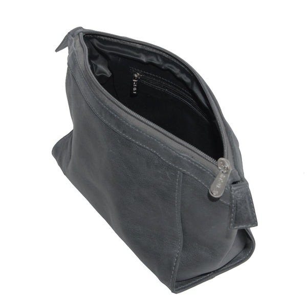 Piel Leather ZIPPERED TRAVEL KIT