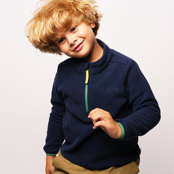 pika Kids Fox Fleece 1/2 Zip Pullover