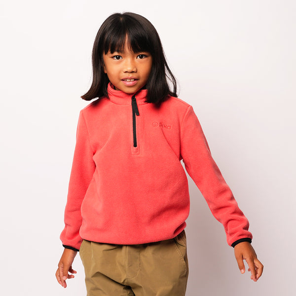 pika Kids Fox Fleece 1/2 Zip Pullover