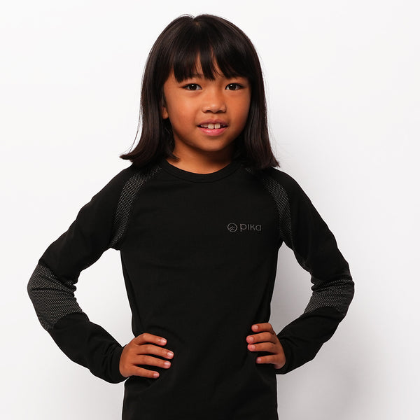 Pika Kids Squirrel Baselayer Set