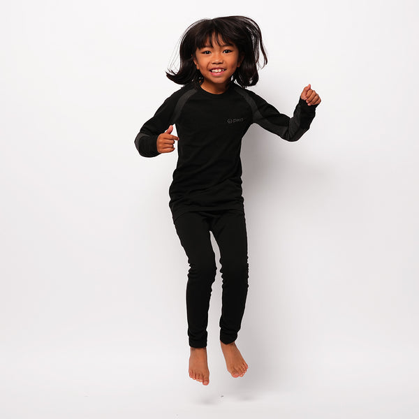 Pika Kids Squirrel Baselayer Set