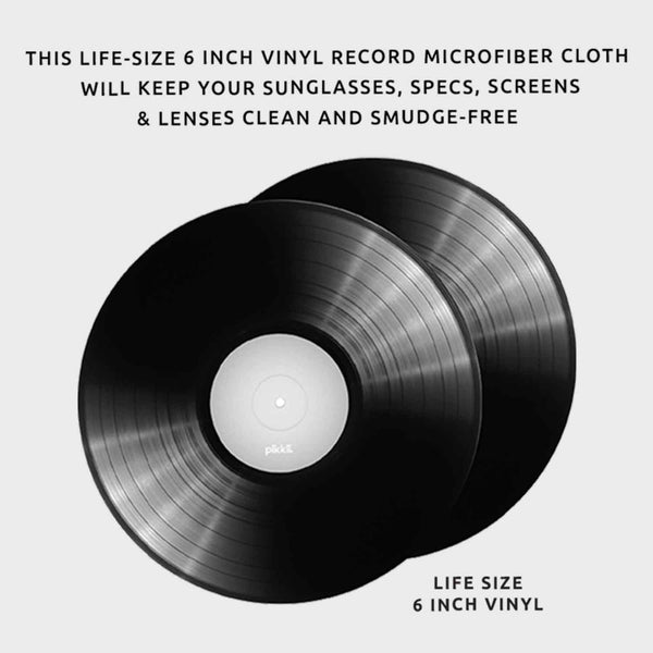 Pikkii 6" Vinyl Record Lens Cleaning Cloth