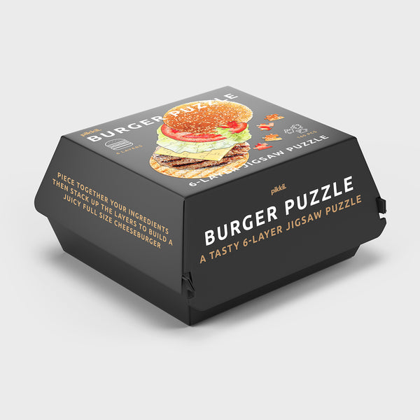 pikkii Burger Jigsaw Puzzle