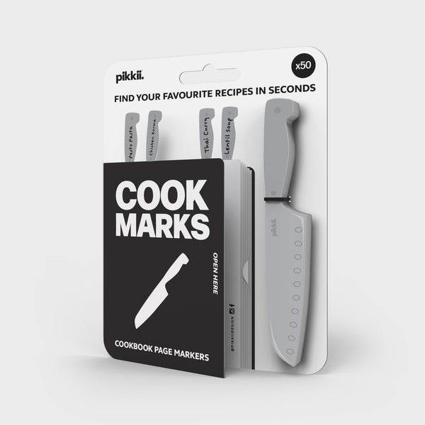 pikkii Cook Marks - Cookbook Page Markers