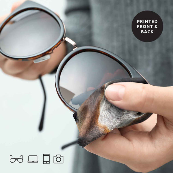 Pikkii Donkey Microfiber Lens Cleaning Cloth