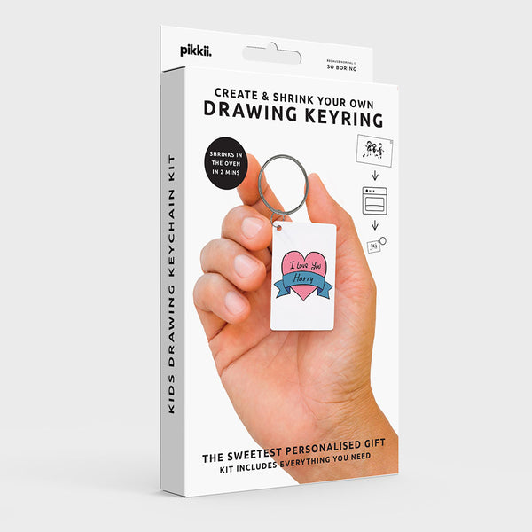 pikkii Drawing Shrink Keyring 