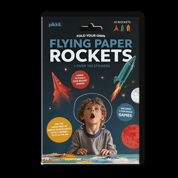 pikkii Flying Paper Rockets