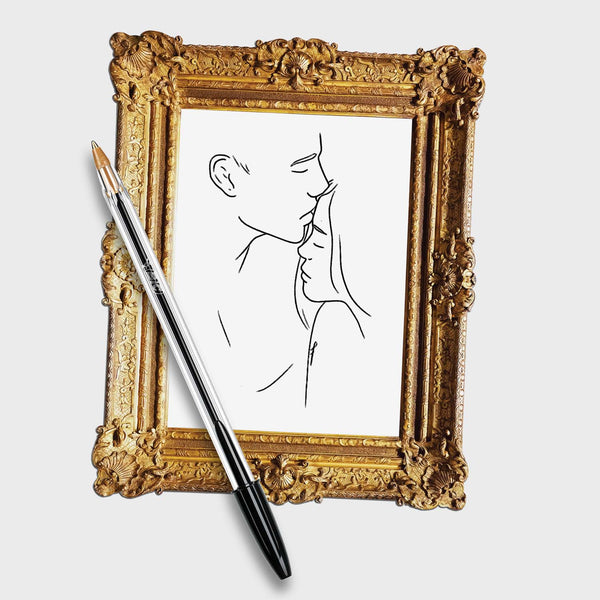 Pikkii Framed Drawing Glasses Cloth