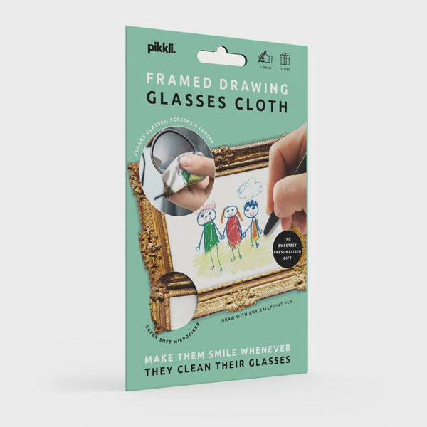 pikkii Framed Drawing Glasses Cloth