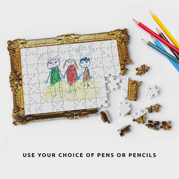 Pikkii Framed Drawing Jigsaw Puzzle