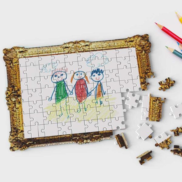 pikkii Framed Drawing Jigsaw Puzzle
