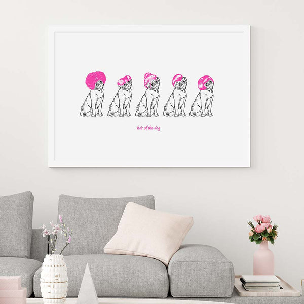 Pikkii HAIR OF THE DOG - ART PRINT