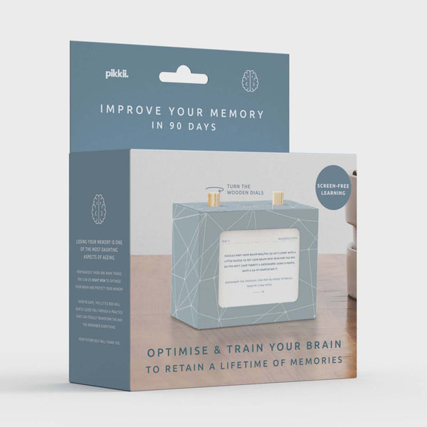 Pikkii Improve Your Memory In 90 Days Scroll Box