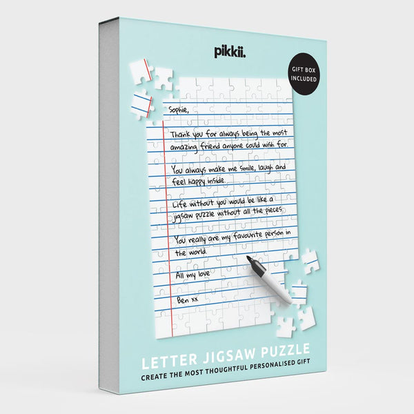 pikkii Letter Jigsaw Puzzle 