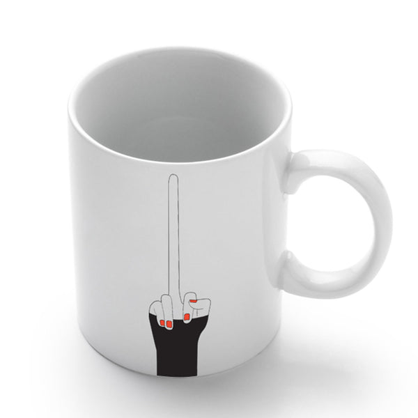 Pikkii Long Middle Finger Mug