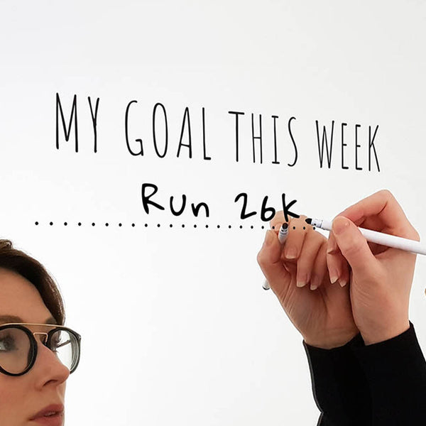 Pikkii 'My Goal This Week' Mirror Sticker + Pen