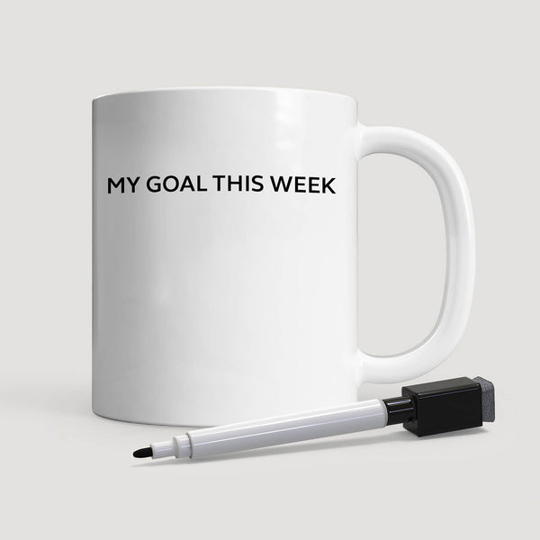 Pikkii My Goal This Week Mug + Pen