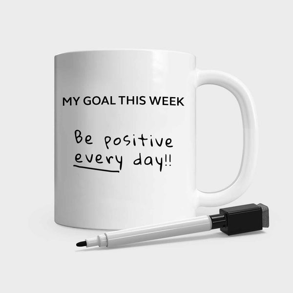 pikkii My Goal This Week Mug + Pen