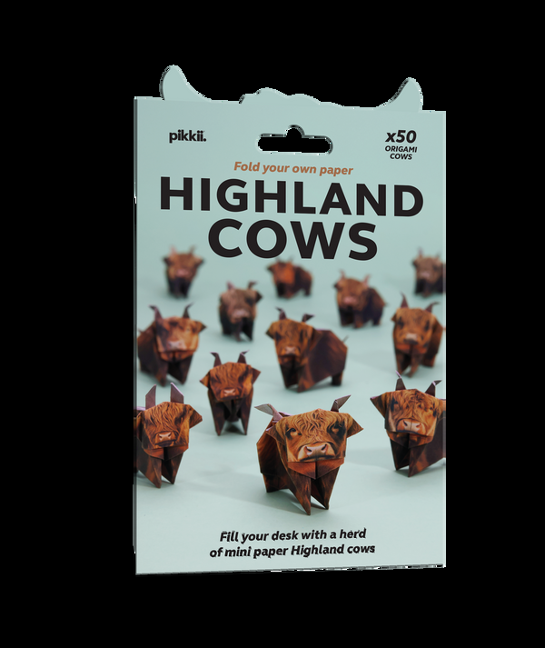 pikkii Paper Highland Cows