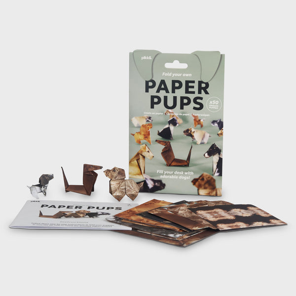 Pikkii Paper Pups - Origami Dog Kit