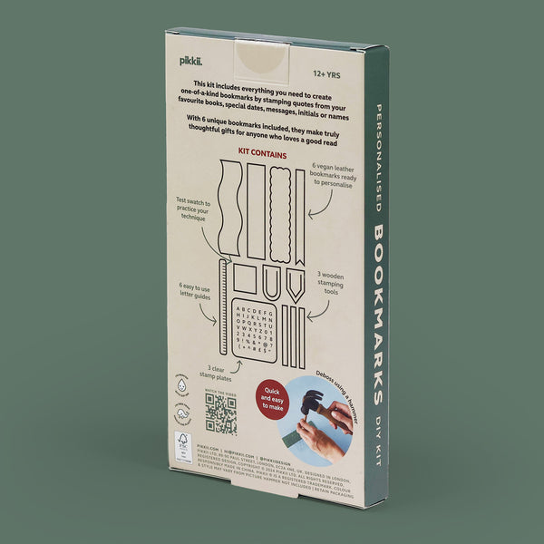 Pikkii Personalised Bookmarks Kit