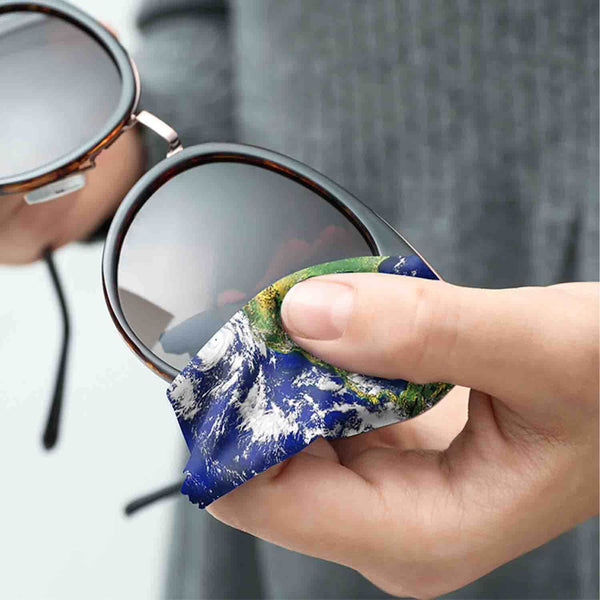 Pikkii Planet Earth Lens Cleaning Cloth