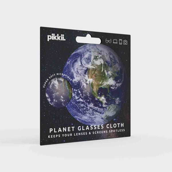 pikkii Planet Earth Lens Cleaning Cloth